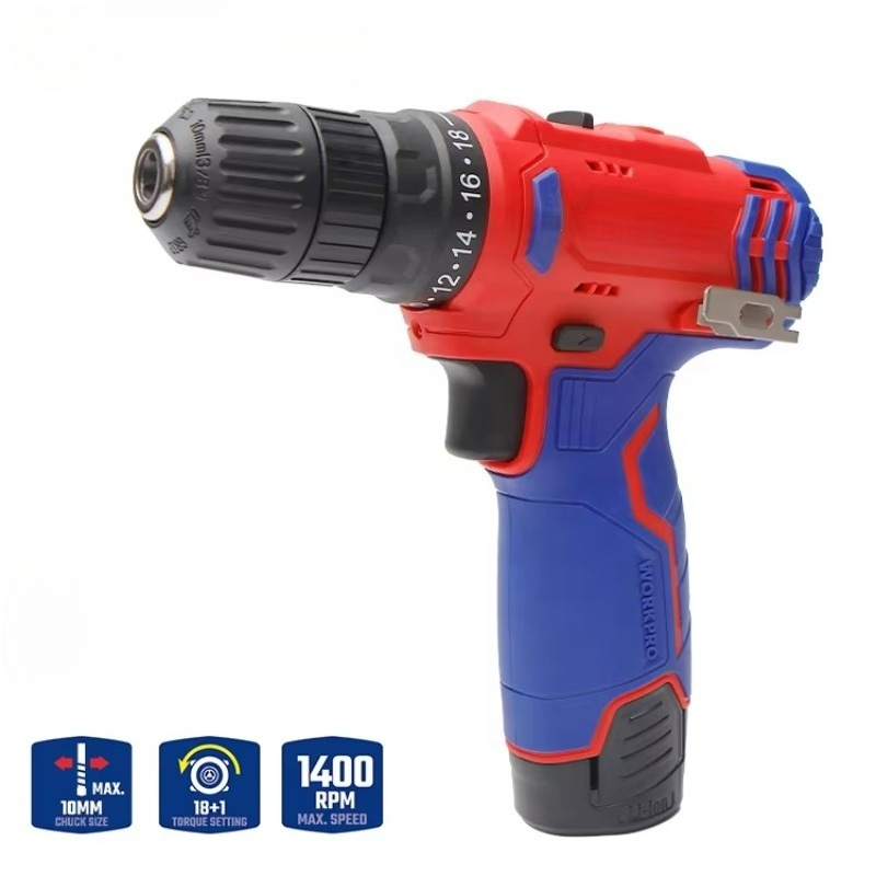 Power Drill Cordless - 12V 10mm 무선 드릴 무선 전동