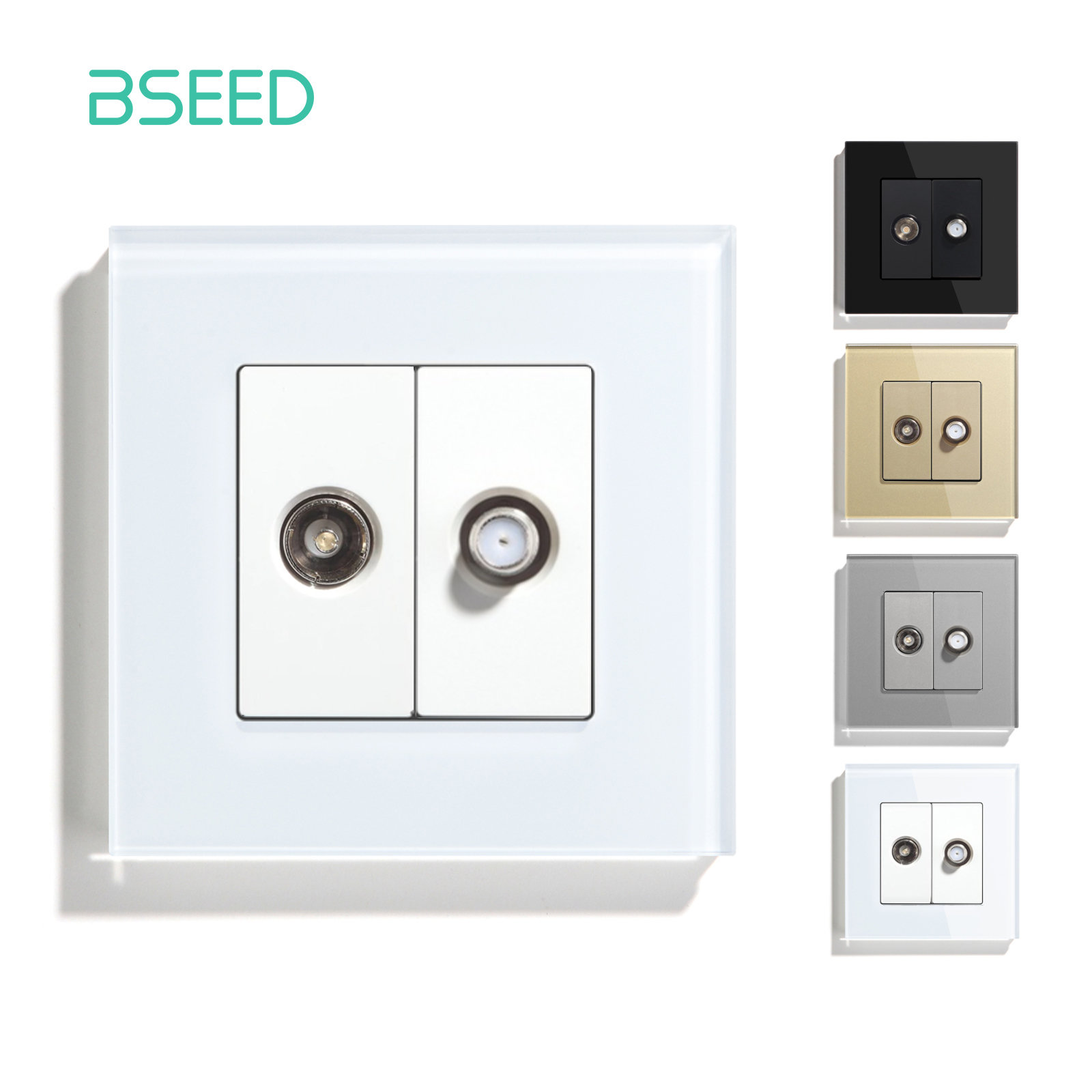 Tv Home Improvement - 크리스탈 유리 패널과 BSEED TV 위성