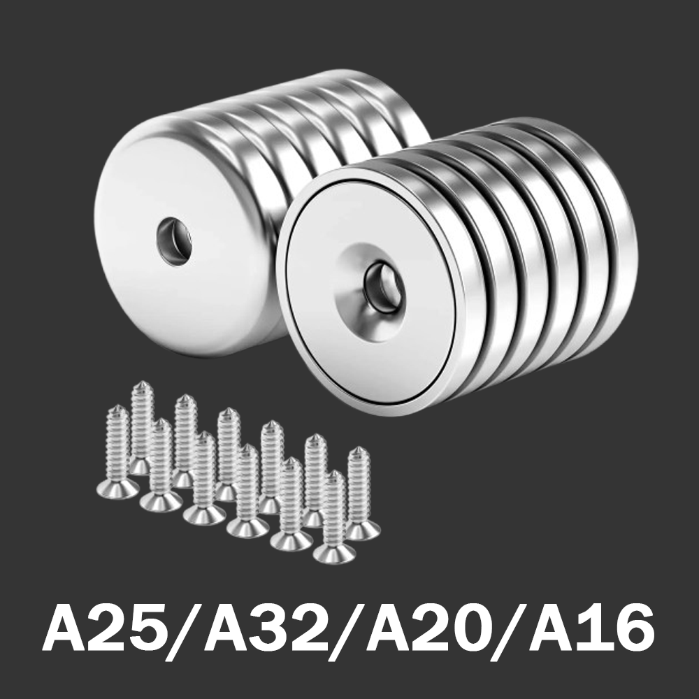 Home Improvement Outlet Stores - A25/A32/A20/A16 원형 자석, 카운터싱크 홀, 냉장고,