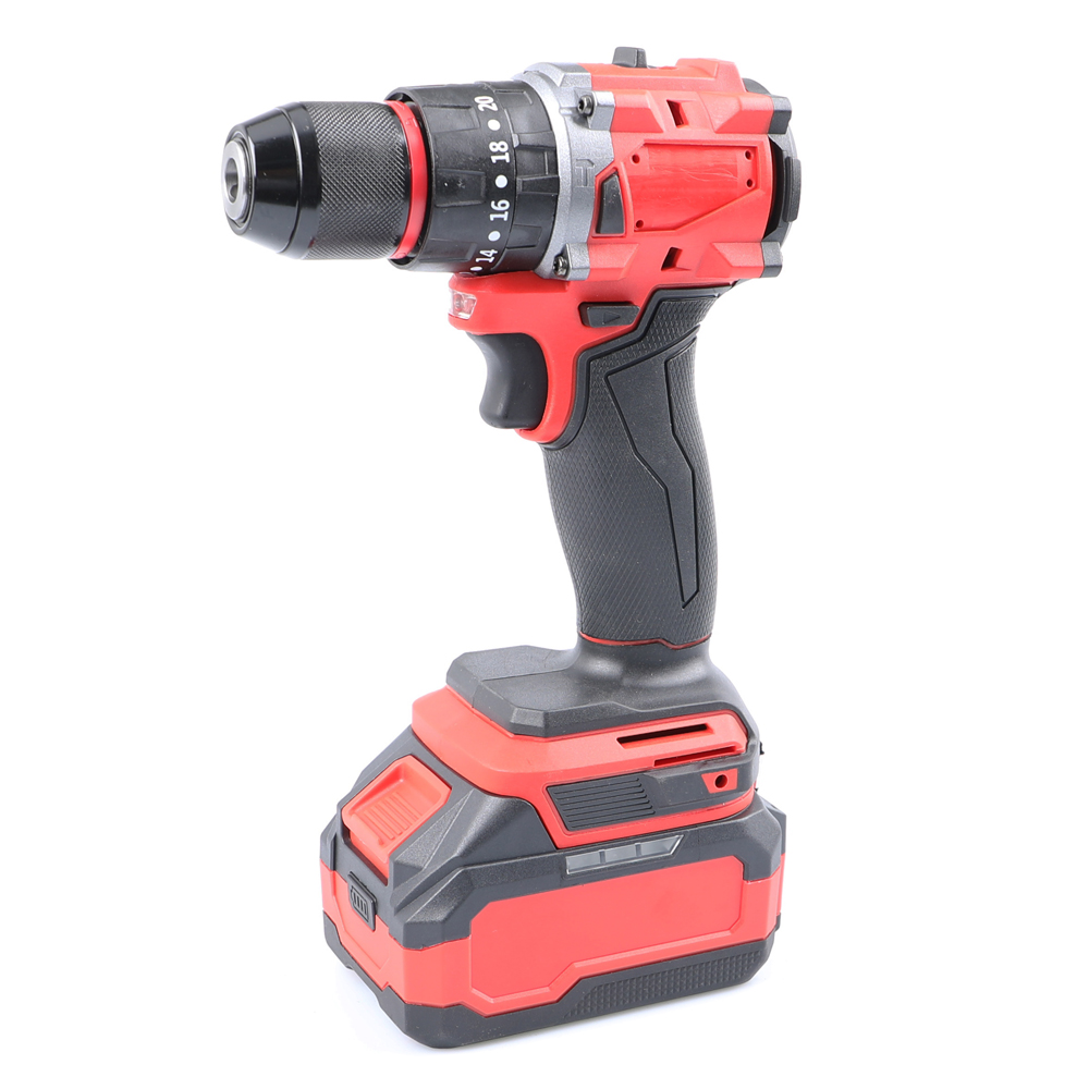 Power Drill Cordless - RDS12 산업용 13MM 레드 브러시리스 무선
