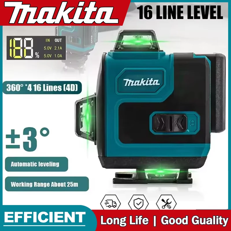 마키타 고정밀 그린 라이트 레이저 레벨 16라인 360 - Level Laser Line 리뷰 및 가격