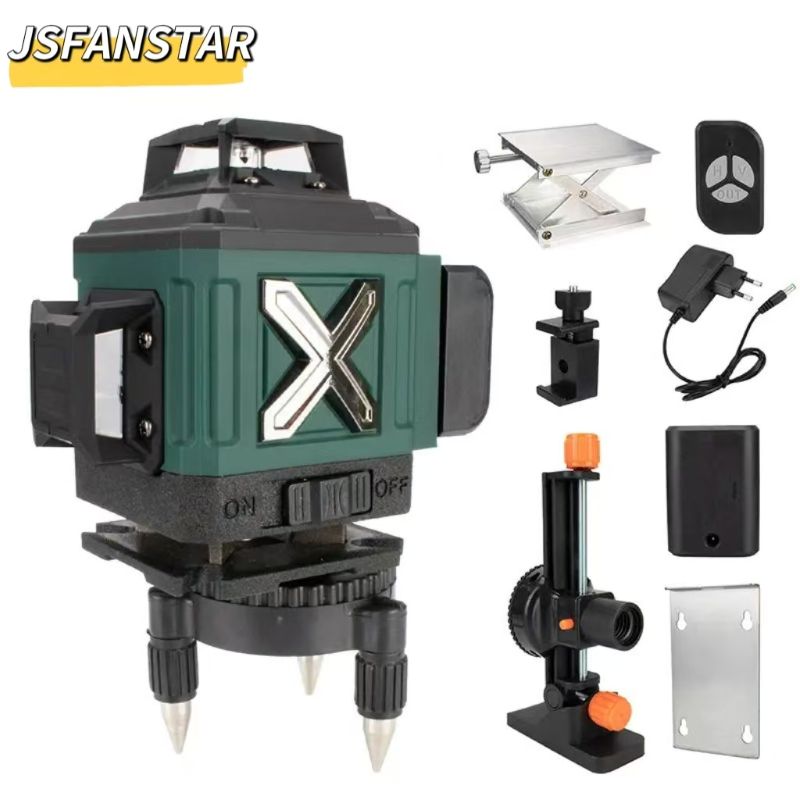 ATV4in1 배터리 구동 조절식 자동 회전 녹색 16 - Level Laser Line 리뷰 및 가격