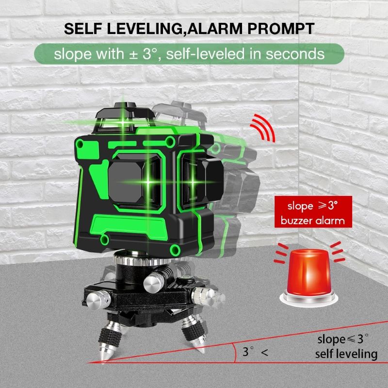 ATV3d 12라인 야외 장거리 바닥 평탄화 360도  - Level Laser Line 리뷰 및 가격