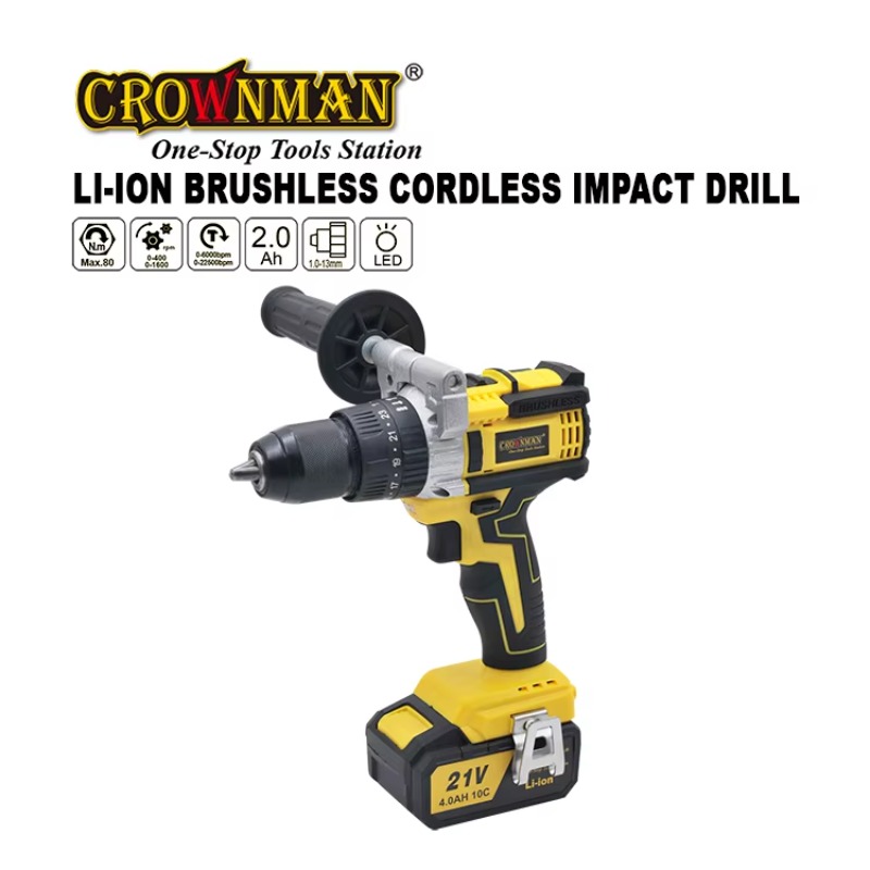 파워 브러시리스 모터 80N.m 13mm 척 21V 무 - Power Drill Cordless 리뷰 및 가격