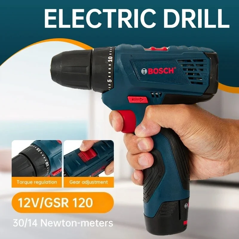 보쉬 GSR120 내구성 있는 무선 드릴 고효율 다기능 - Power Drill Cordless 리뷰 및 가격