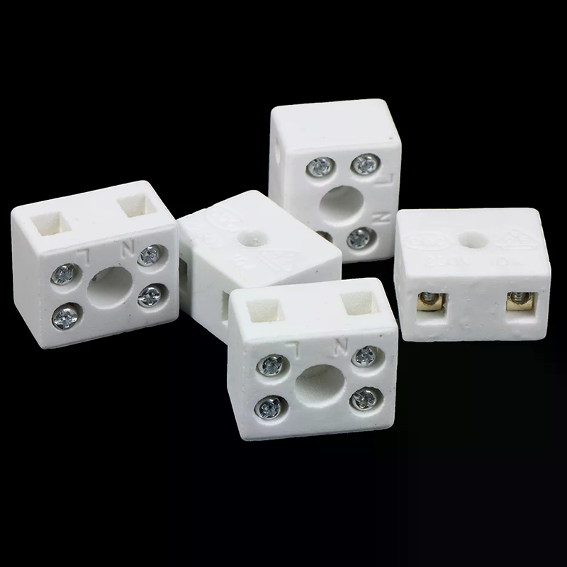 5Pcs 세라믹 포스트 터미널 블록 10A 250V 홈 - Home Improvement And Supply 리뷰 및 가격