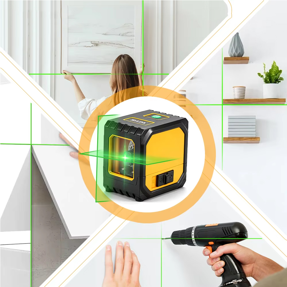 삼각대가 포함된 레이저 레벨, 가정 개조용 사진 걸이  - Level Laser Line 리뷰 및 가격