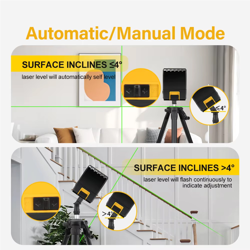 삼각대가 포함된 레이저 레벨, 가정 개조용 사진 걸이  - Level Laser Line 리뷰 및 가격
